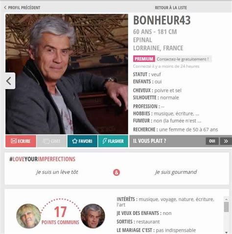 photo de profil site de rencontre homme|100 Exemples de profils de rencontre pour vous Inspirer